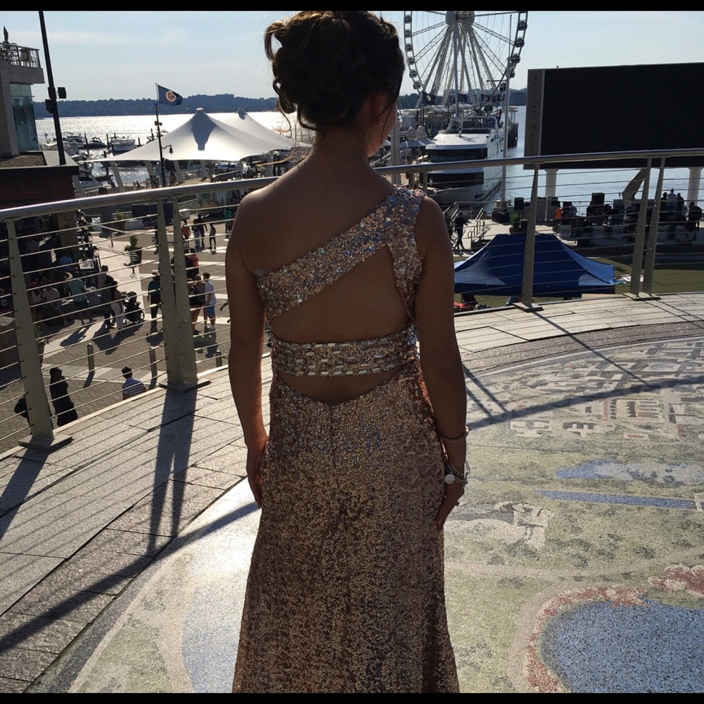 Gold Champagne dress